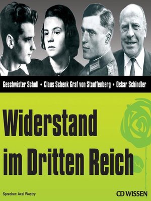 cover image of CD WISSEN--Widerstand im Dritten Reich